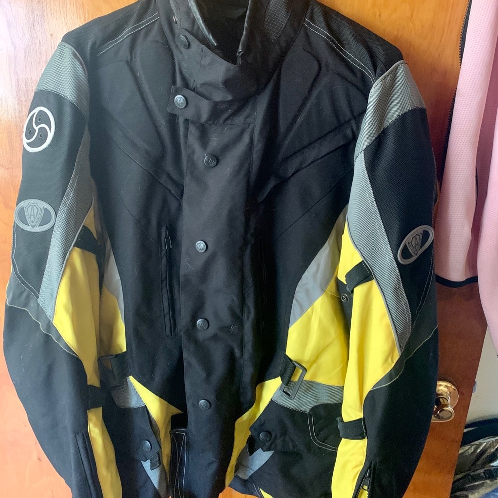 Arlen Ness collection motorcycle jacket, WITH TAGS